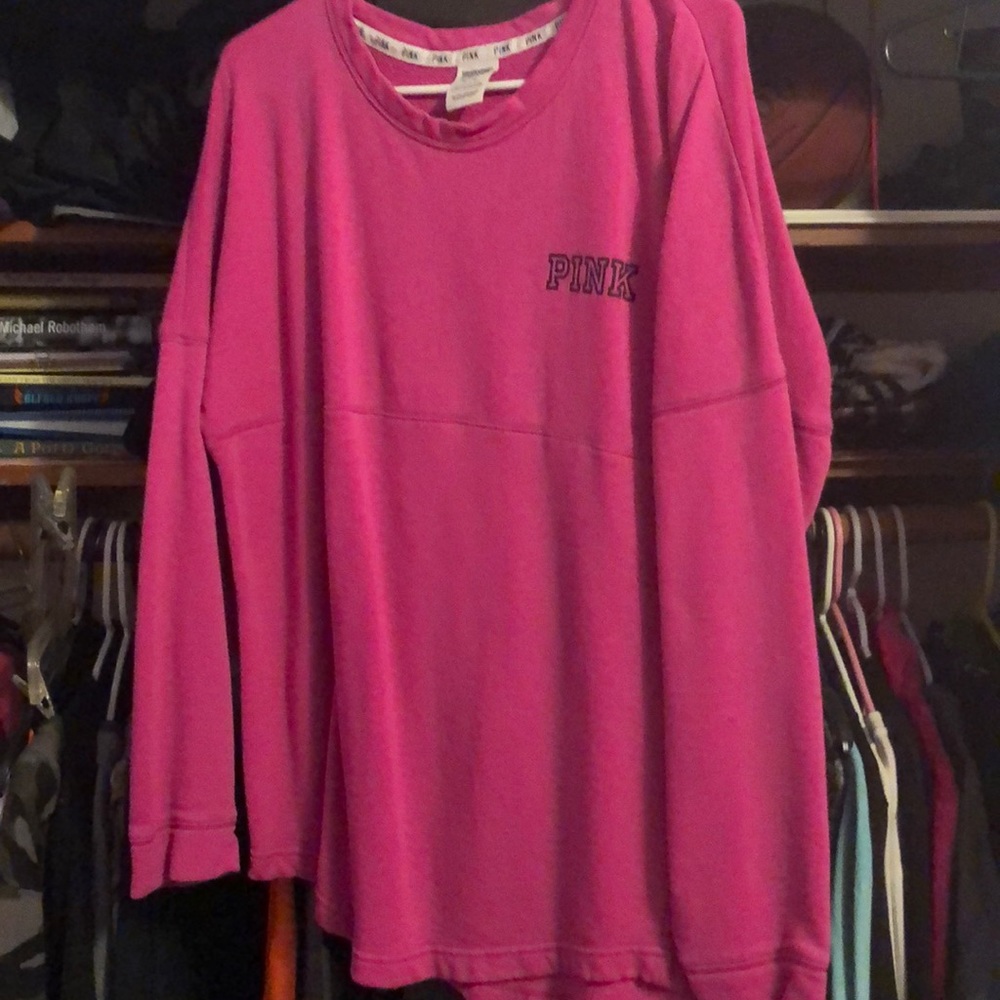 Pink vs sweater